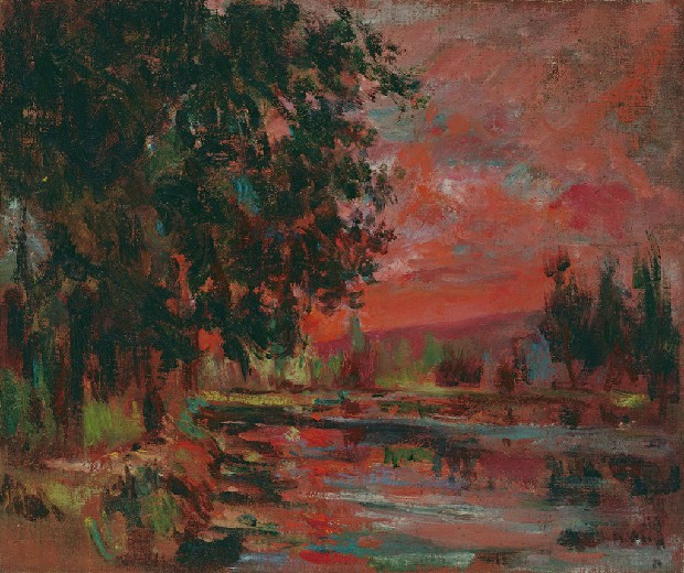 藏品:夕陽的(1)張圖片