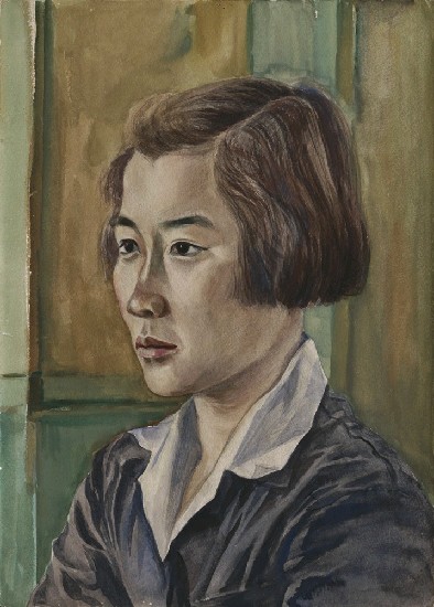 藏品:591女子像的(1)張圖片