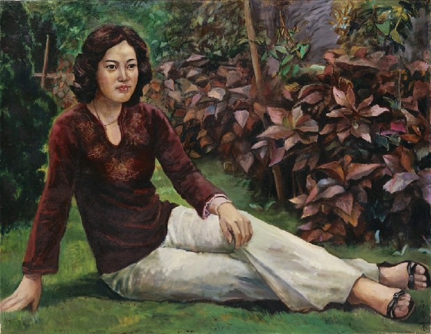 藏品:044女子像的(1)張圖片