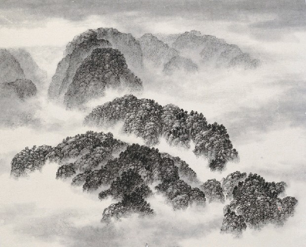 藏品:山景之一的(1)張圖片