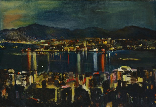 藏品:549夜景倒影的(1)張圖片