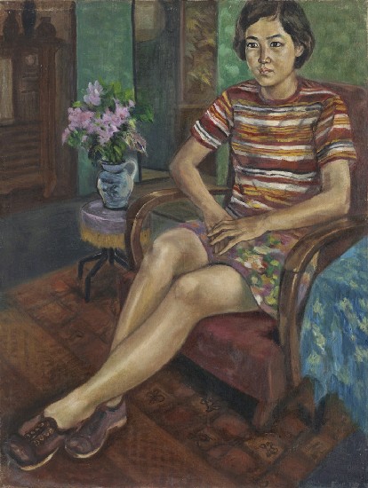 藏品:159女子像的(1)張圖片