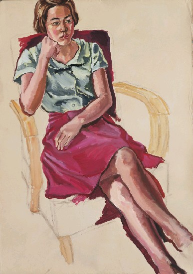 藏品:393女子像的(1)張圖片