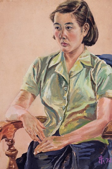 藏品:501女子像的(1)張圖片