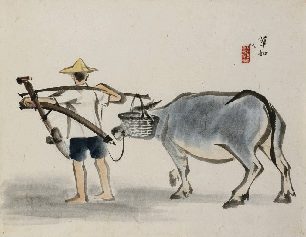 藏品:日出而作的(1)張圖片