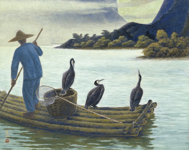 藏品:漁人與水老鴨的(1)張圖片