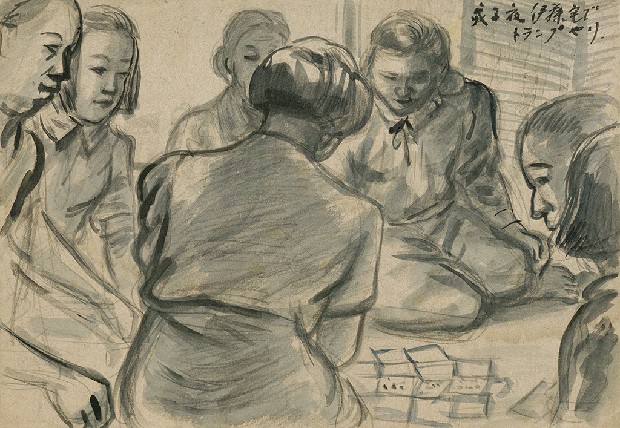 藏品:玩紙牌的(1)張圖片