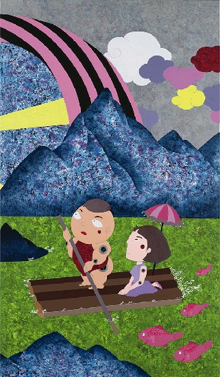 藏品:人間仙境 -- 不老村的(9)張圖片