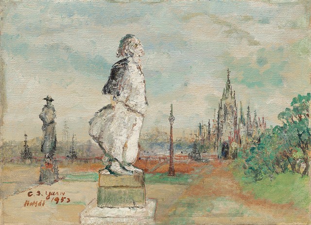 藏品:諾曼第海邊雕像的(1)張圖片