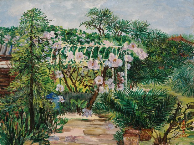 藏品:綠蔭深處有人家的(1)張圖片