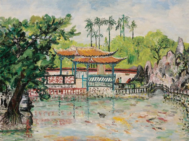 林家花園的焦點圖