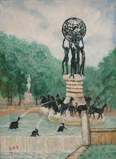 藏品:巴黎盧森堡公園的(1)張圖片