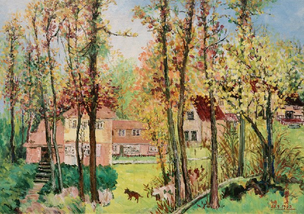 美東秋色的焦點圖