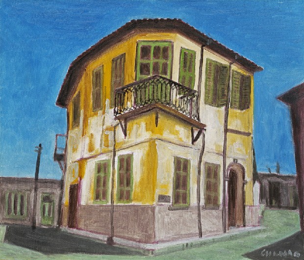 藏品:三叉路口的房子的(1)張圖片