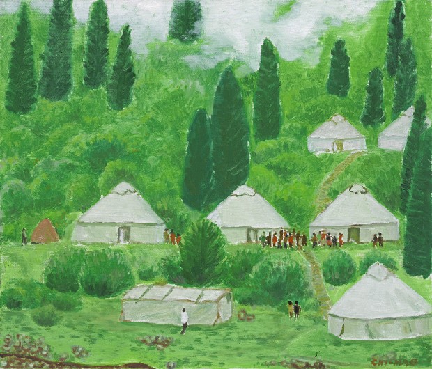 藏品:天山山麓休息站的(1)張圖片