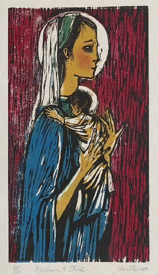 藏品:聖母像的(1)張圖片