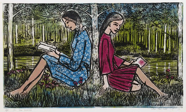 藏品:姐妹倆的(1)張圖片