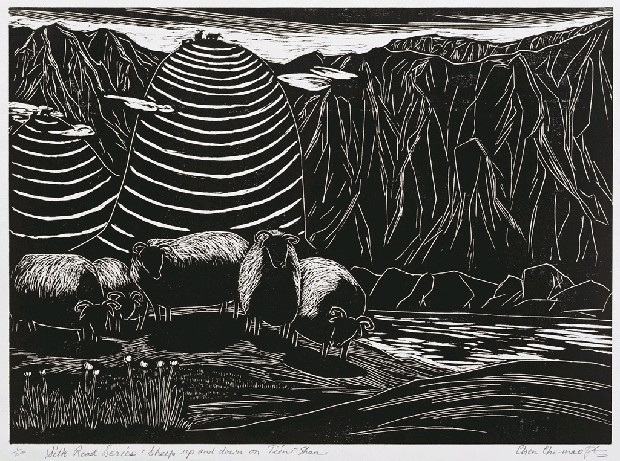 藏品:天山的羊群的(1)張圖片