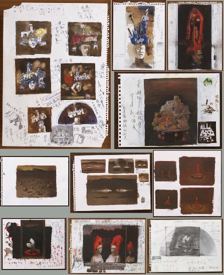 藏品:素描手稿一組的(1)張圖片