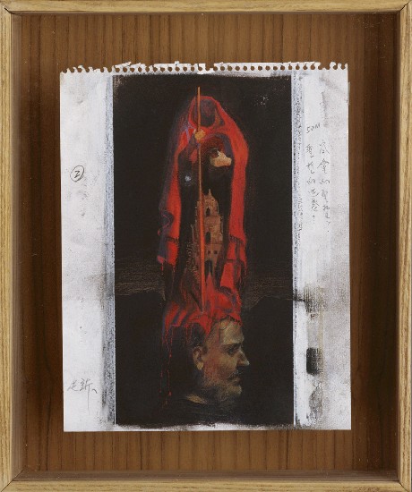 藏品:素描手稿一組的(8)張圖片