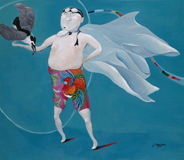 藏品:擒鳥圖的(1)張圖片