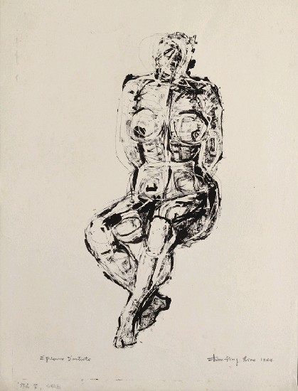 藏品:作品 坐 的(1)張圖片