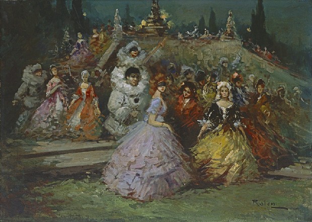 藏品:化妝舞會的(1)張圖片