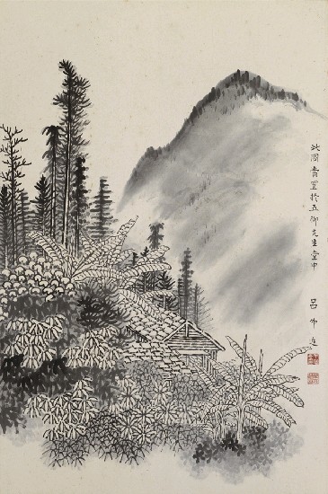 藏品:蕉林瓦屋圖的(1)張圖片