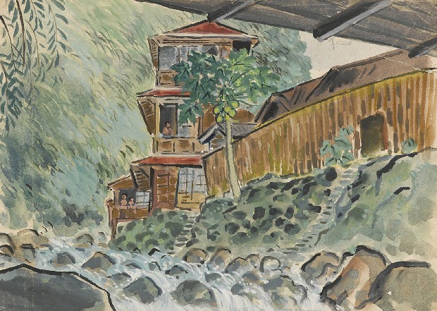 藏品:關仔嶺溫泉區的(1)張圖片