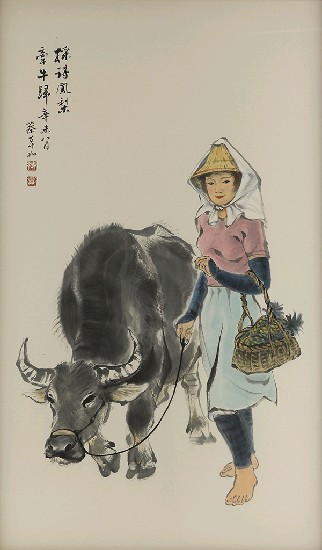 藏品:採得鳳梨牽牛歸的(1)張圖片