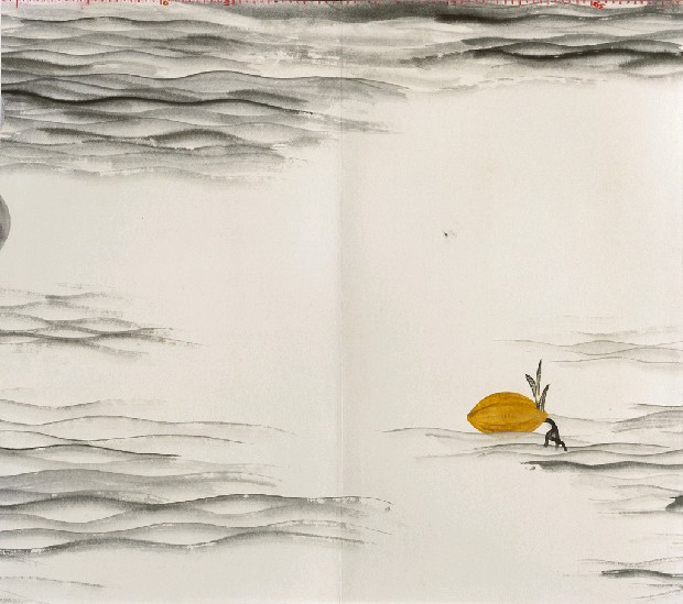 藏品:「立春」冊頁的(3)張圖片