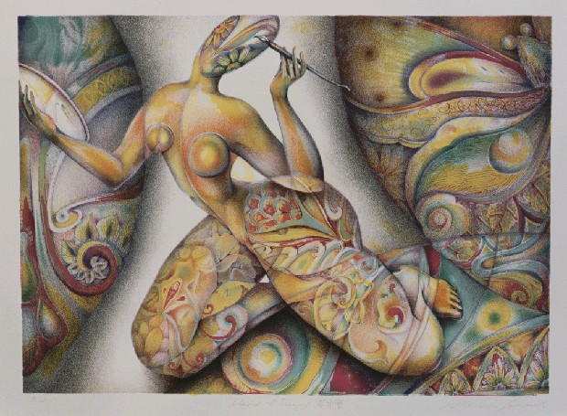 藏品:畫中畫Drawing of Drawing的(1)張圖片