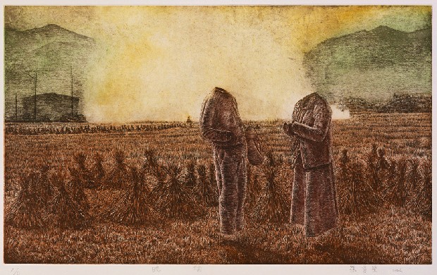 藏品:晚禱的(1)張圖片