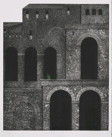 羅馬舊城的焦點圖