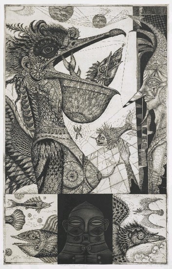 變形之十八-鵜鶦鳥小姐的焦點圖