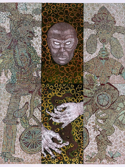 墨西哥夫妻的焦點圖