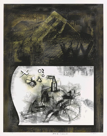 農場平面圖的焦點圖