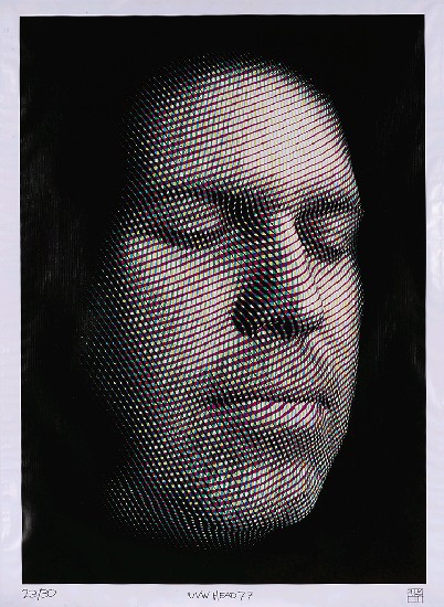 UVW 投影頭像的焦點圖