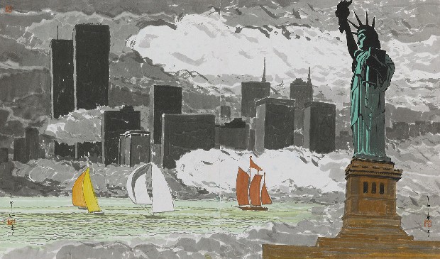 藏品:紐約下城風光的(1)張圖片