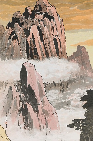 藏品:黃山（淺調）的(1)張圖片