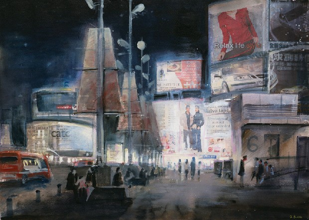 西門町之夜的焦點圖