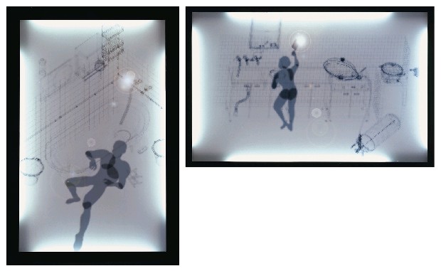 藏品:(1) 菜刀切15次 (2) 水溫45℃以上的(1)張圖片