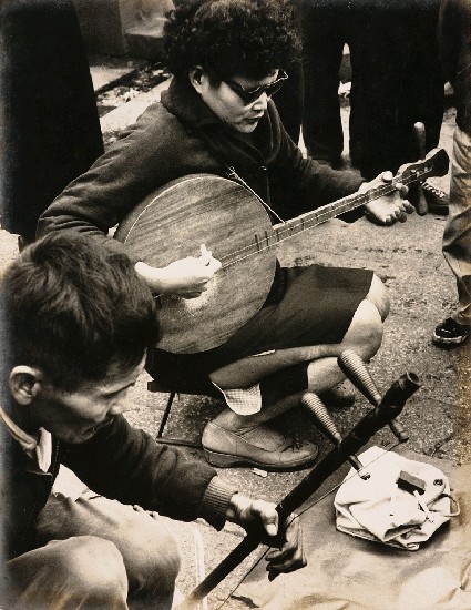 藏品:街頭藝人的(1)張圖片