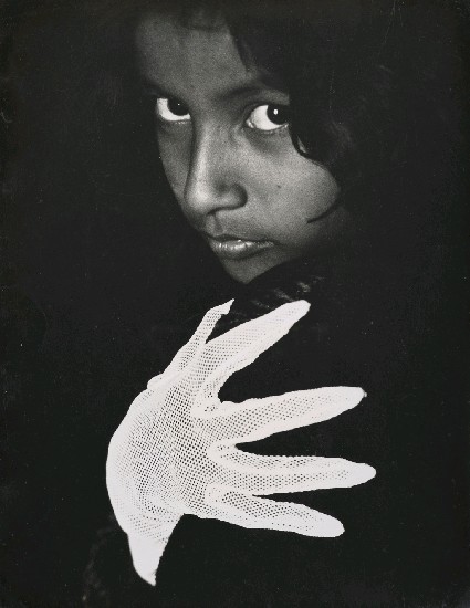 藏品:白手套的女人的(1)張圖片