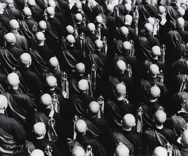 藏品:龍山寺系列-浴佛節的比丘, 比丘尼的(1)張圖片