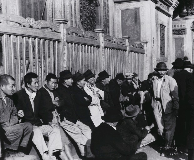 藏品:龍山寺系列-前殿修葺完時的(1)張圖片