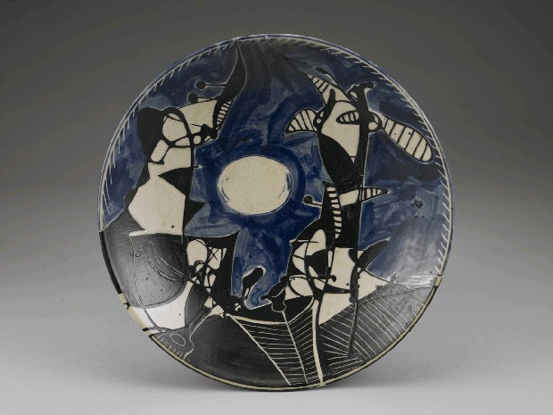 藏品:彩繪碟的(1)張圖片