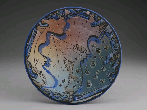 南太平洋日出的焦點圖