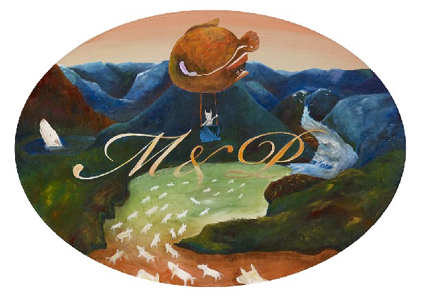 藏品:牧岐與繪畫合作計畫《沒有起始的眼球》. 《沒有起始的心臟》的(8)張圖片