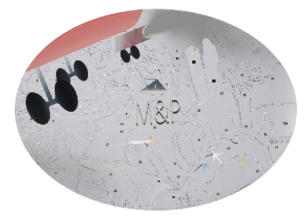 藏品:牧岐與繪畫合作計畫《沒有起始的眼球》. 《沒有起始的心臟》的(9)張圖片